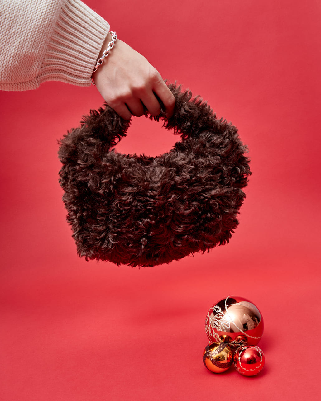 LE VERNIS [ル・ベルニ] フェイクファーマイクロバッグ [253-212506]