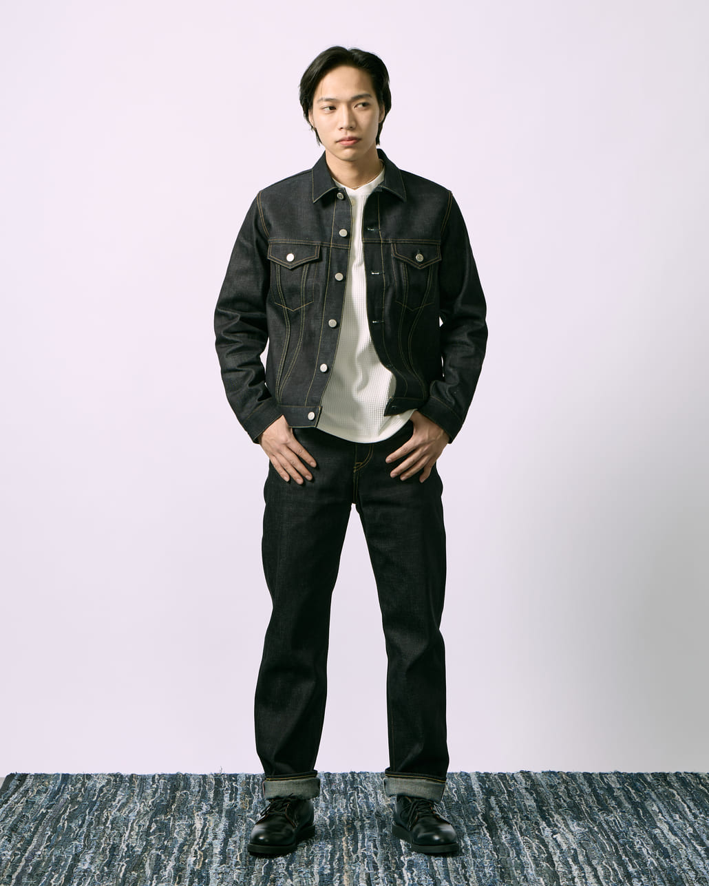 MOMOTARO JEANS [モモタロウ ジーンズ] スタンダード ストレート 14.7oz ジップフライ [MMJZ0100]です。