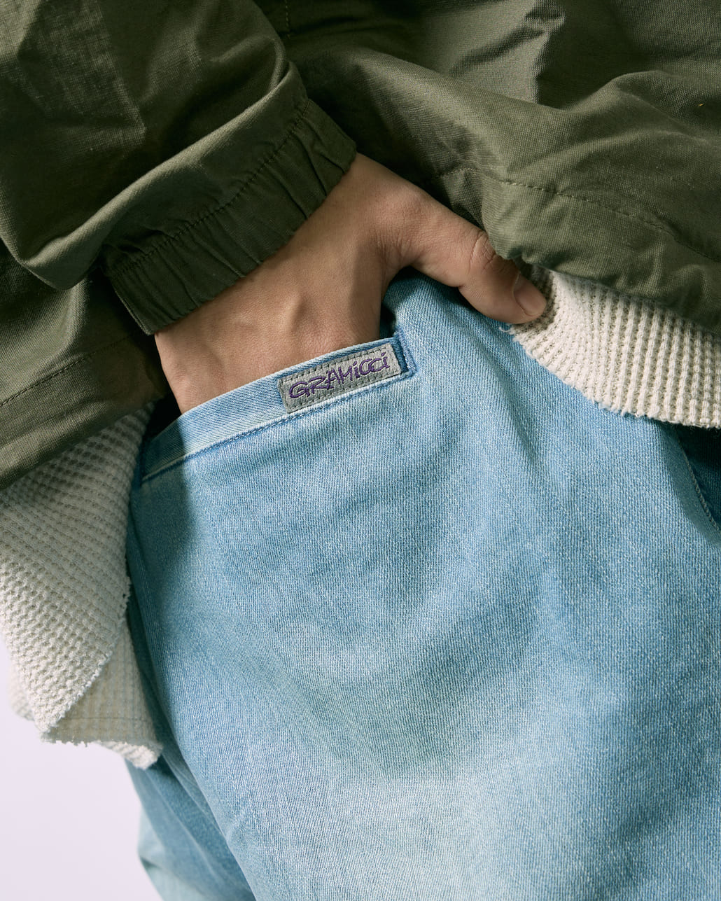 GRAMiCCi [グラミチ] 別注 ストレッチデニム エブリデイパンツ [GUP6-S2014-JF]です。