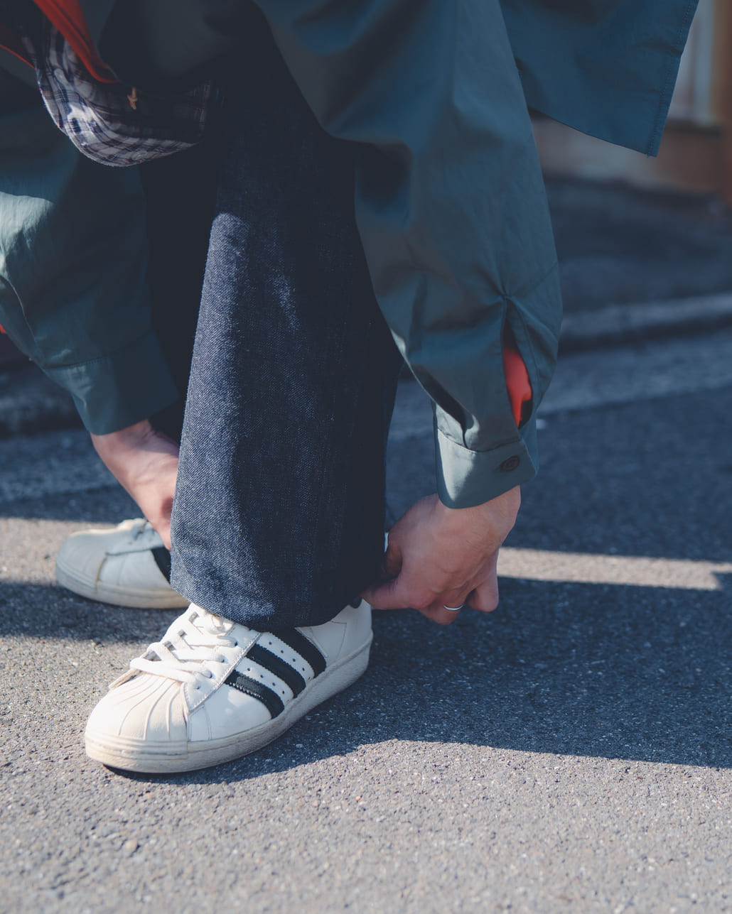 ジーンズファクトリースタッフのデニムスタイリングです。