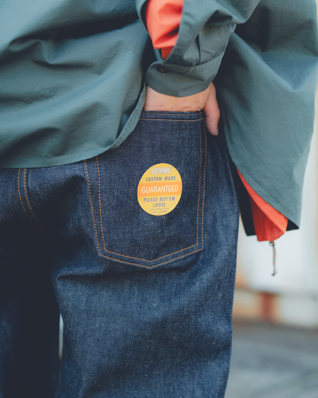 ジーンズファクトリースタッフのデニムスタイリングです。