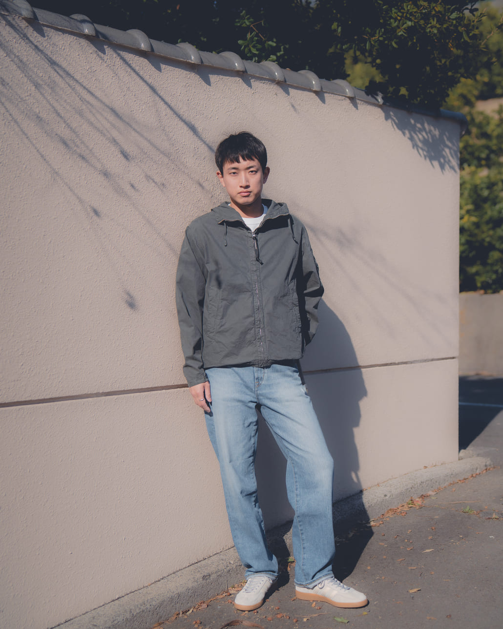 ジーンズファクトリースタッフのデニムスタイリングです。