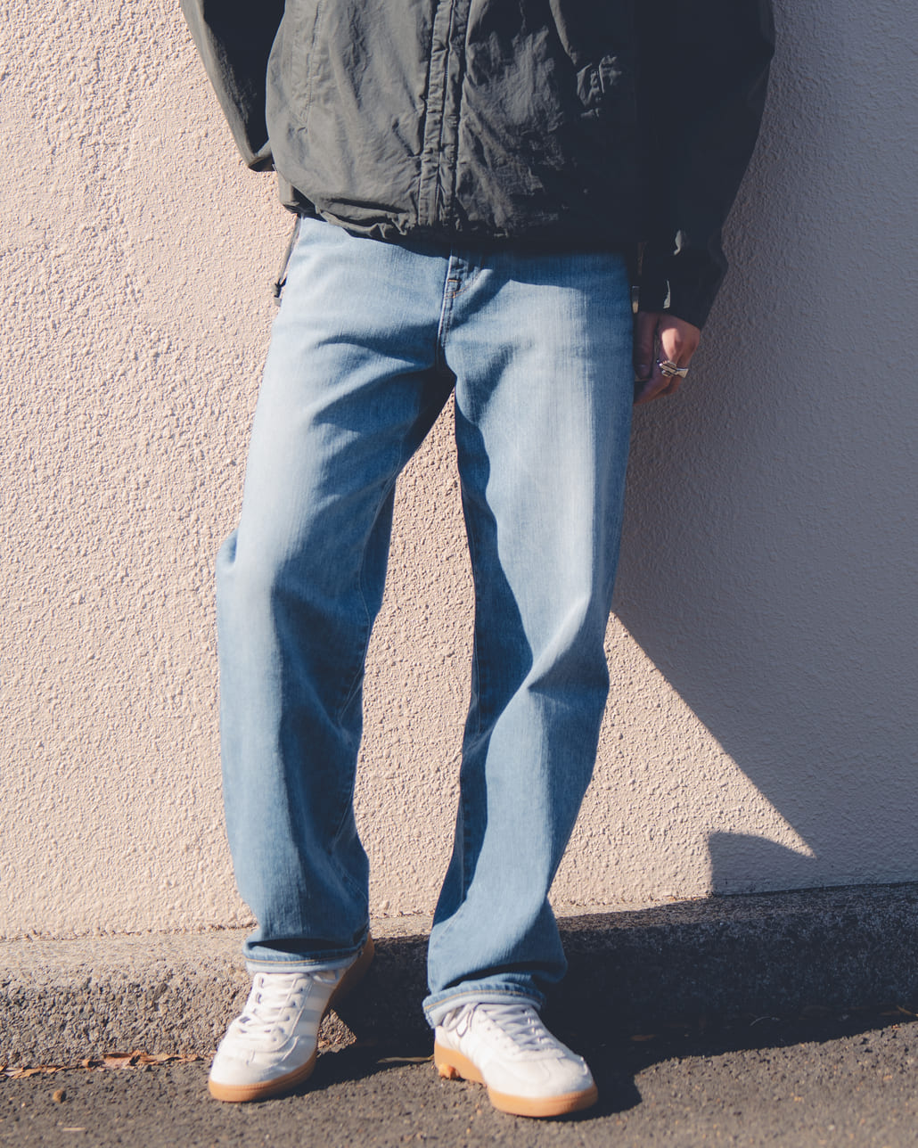 ジーンズファクトリースタッフのデニムスタイリングです。