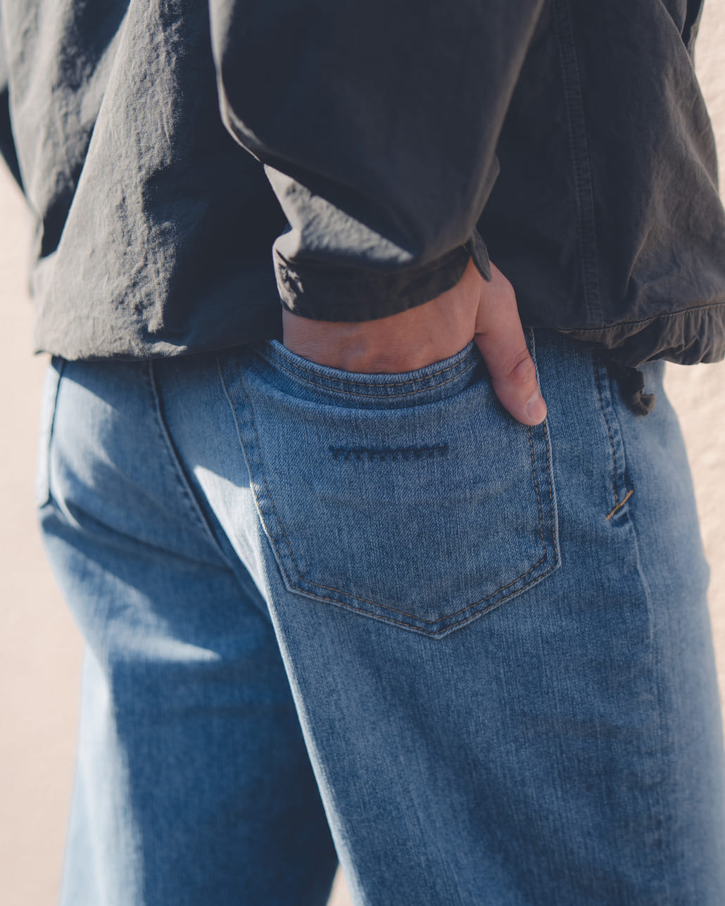 ジーンズファクトリースタッフのデニムスタイリングです。