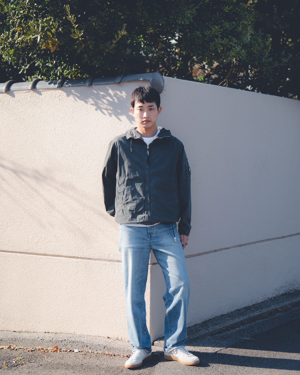 ジーンズファクトリースタッフのデニムスタイリングです。