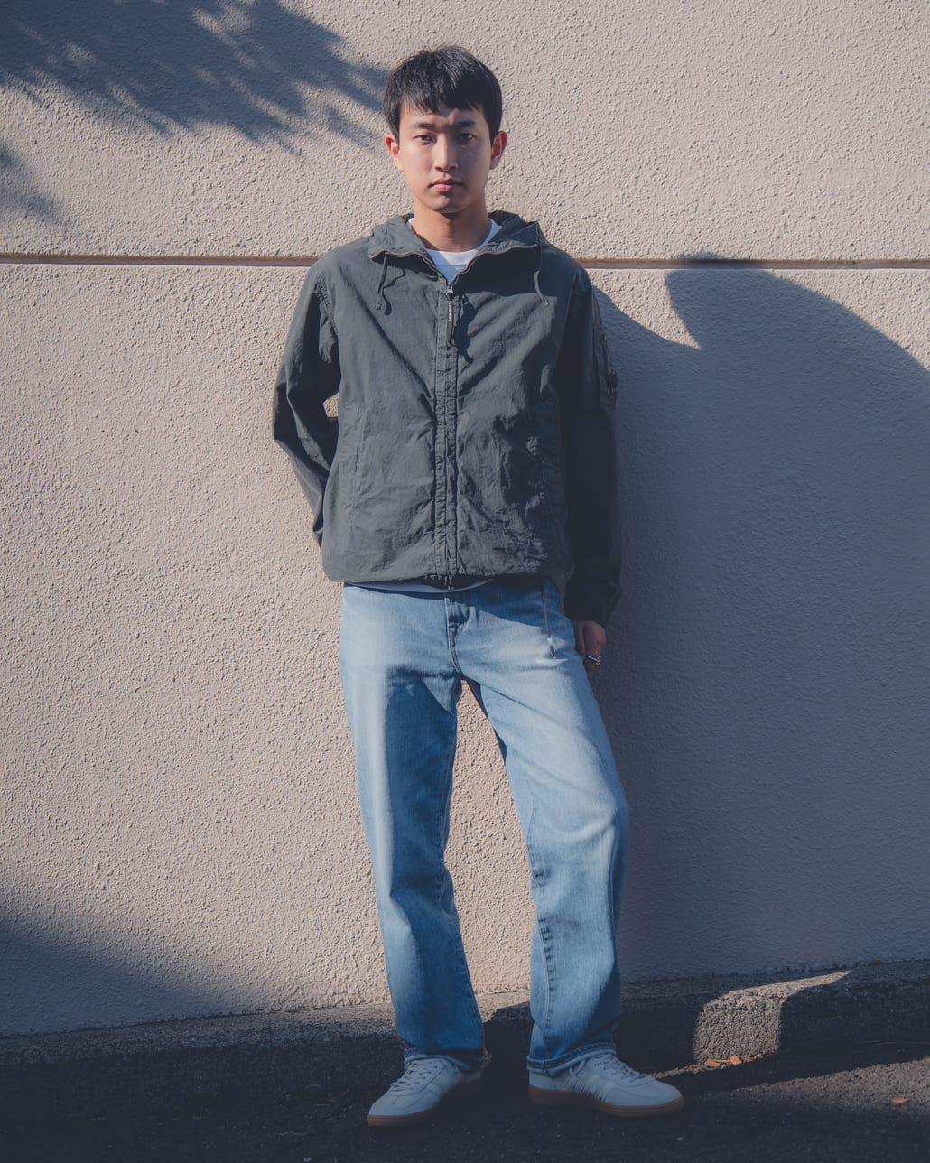 ジーンズファクトリースタッフのデニムスタイリングです。