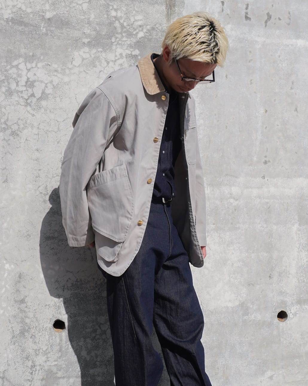 ジーンズファクトリースタッフのデニムスタイリングです。