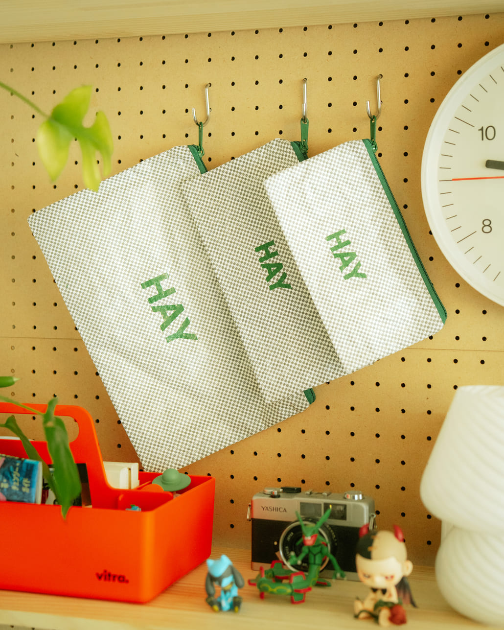 HAY [ヘイ] CANDY MONO ウォッシュバッグ フラット 3個セット [2206761040837]です。