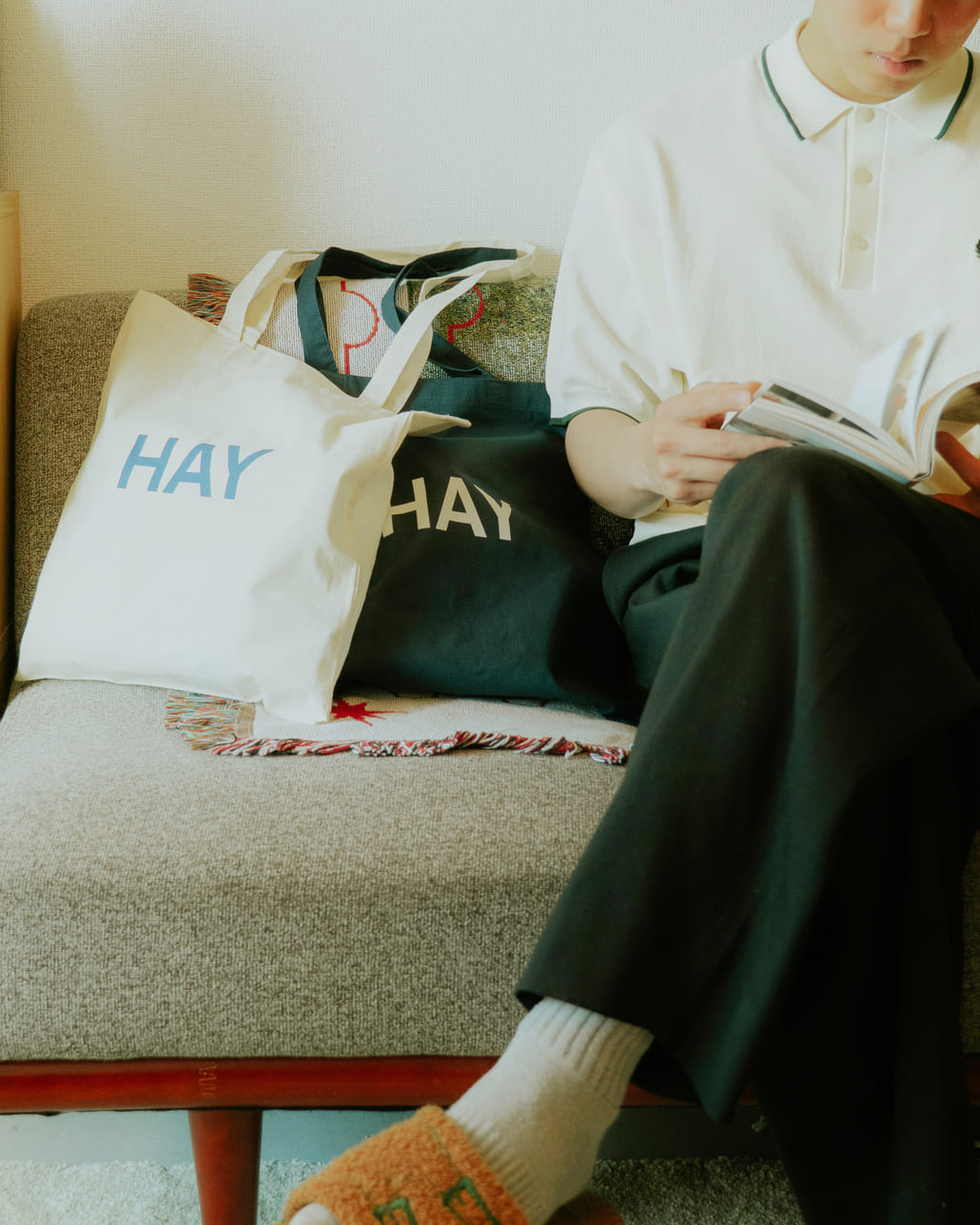 HAY [ヘイ] トートバッグです。