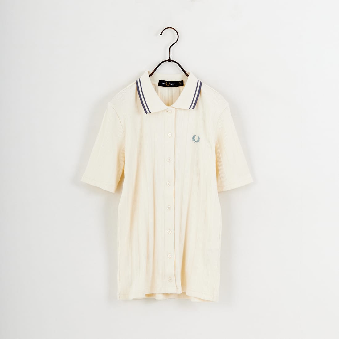 FRED PERRY [フレッドペリー] 別注 ツインティップライン リブポロシャツ [FPW-26S-033JF]