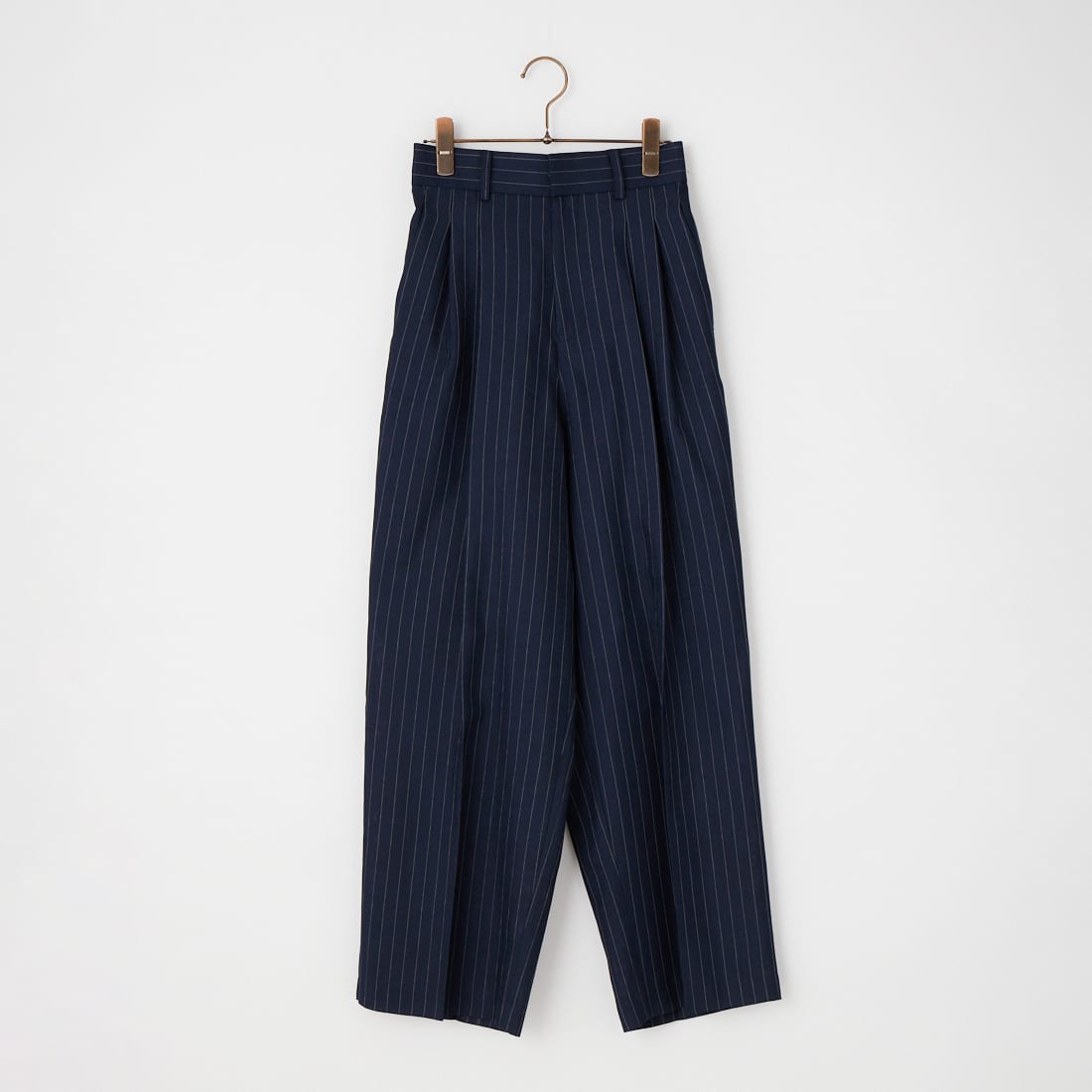 USINE [ユジーヌ] リネンライク2タックワイドパンツ [21267059]