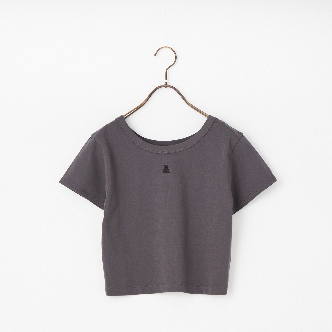 nenom [ネノム] ワンポイントロゴ刺繍 ミニTシャツ [NE26322002]