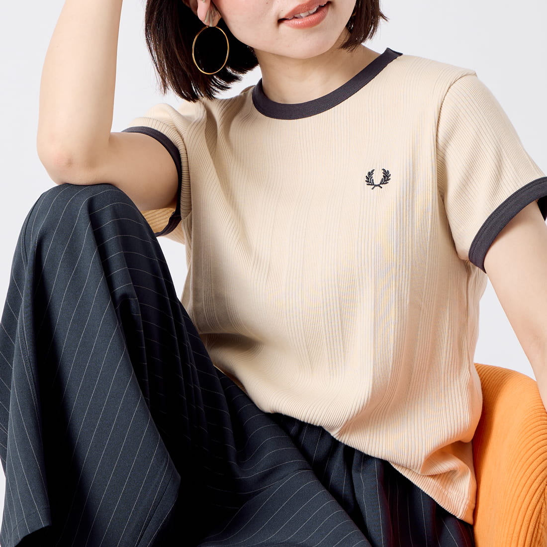 RIBBED RINGER T-SHIRTS