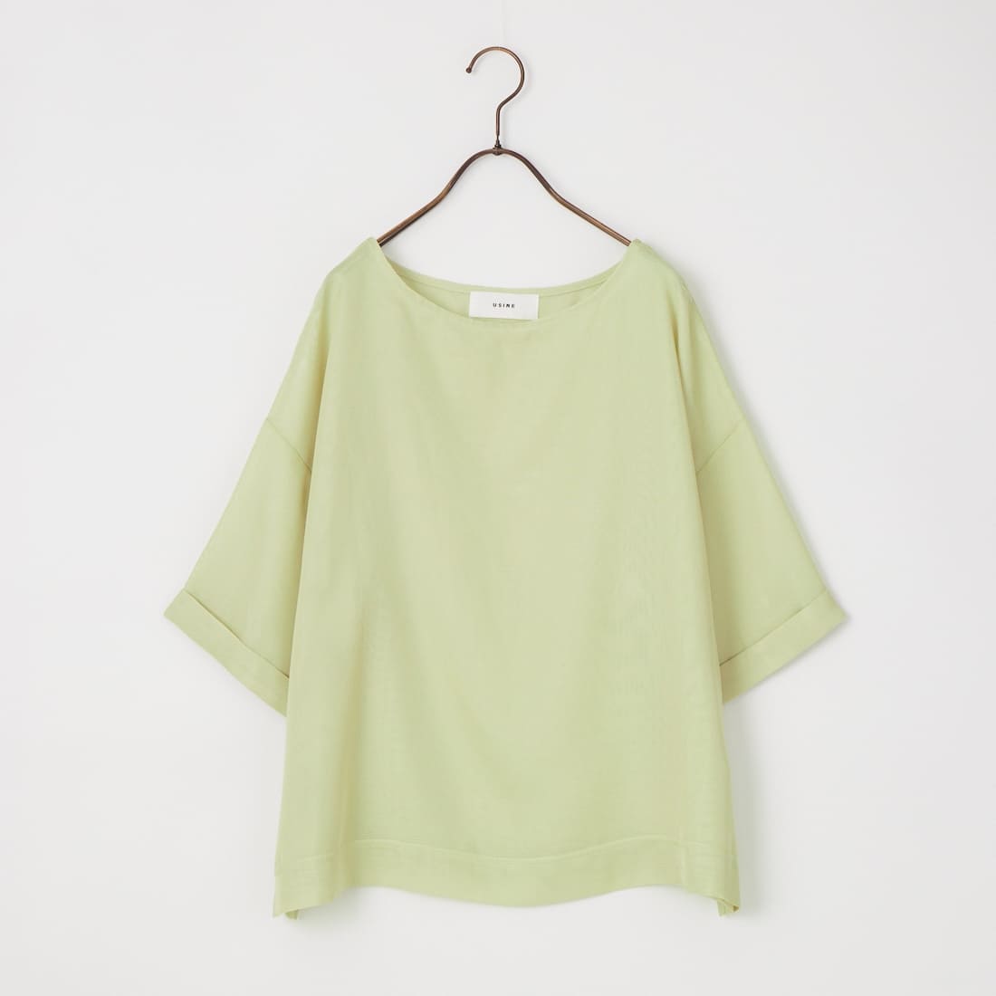 USINE [ユジーヌ] 5分袖メッシュTシャツ [21268054]のアイテム画像です。