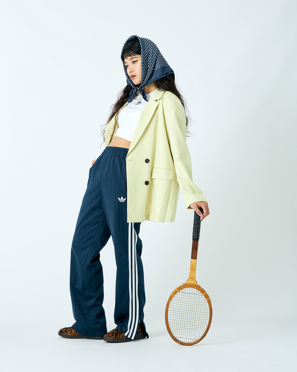 adidas Originals [アディダス オリジナルス] ファイヤーバード トラックパンツ(限定展開) [QD591-JF]のコーディネート写真です。
