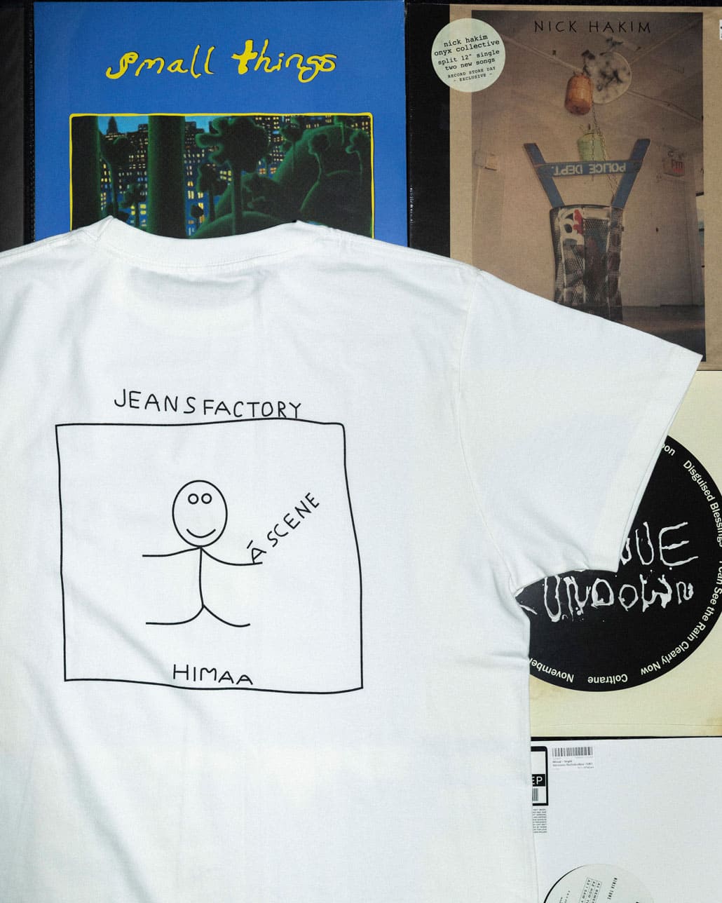 A SCENE [エーシーン] 別注 HIMAA×A SCENE ショートスリーブTシャツです。