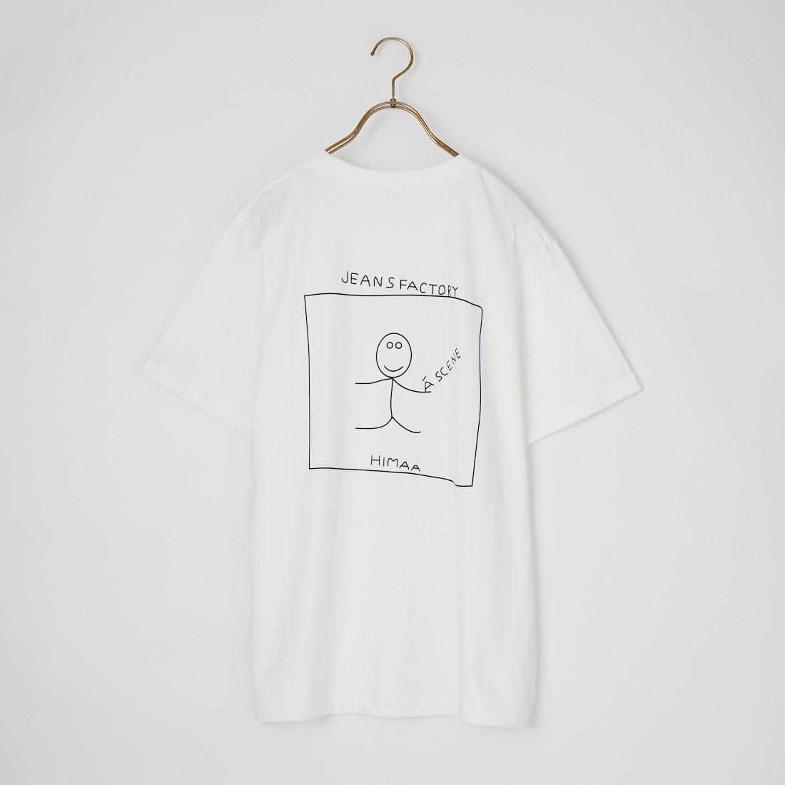 A SCENE [エーシーン] 別注 HIMAA×A SCENE ショートスリーブTシャツです。