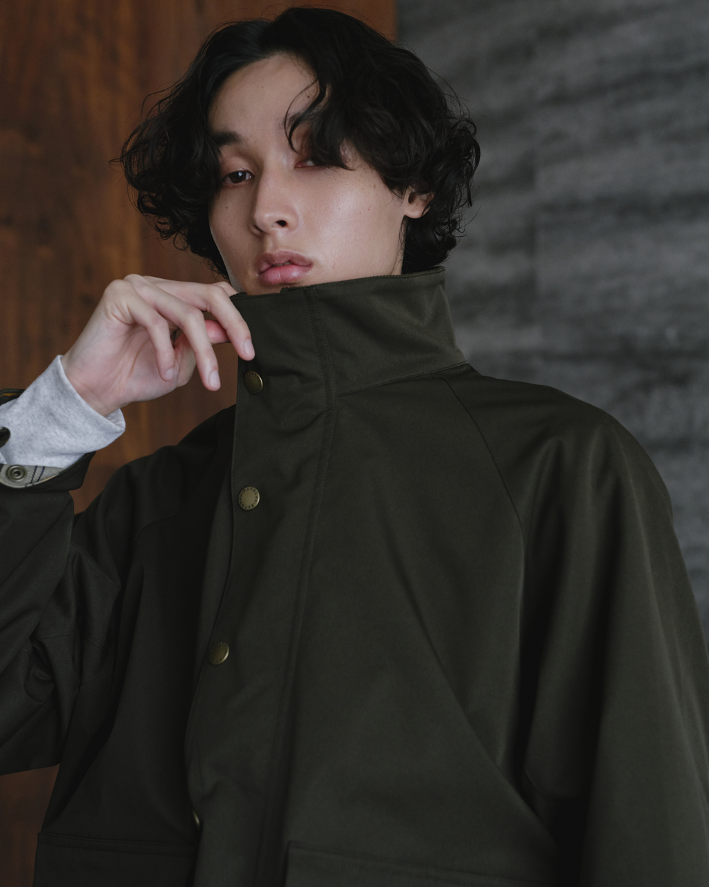 Barbour 別注 BEDALE/ビデイル スタンドカラーショートジャケット [262MCAS248-JF]のコーディネートです。