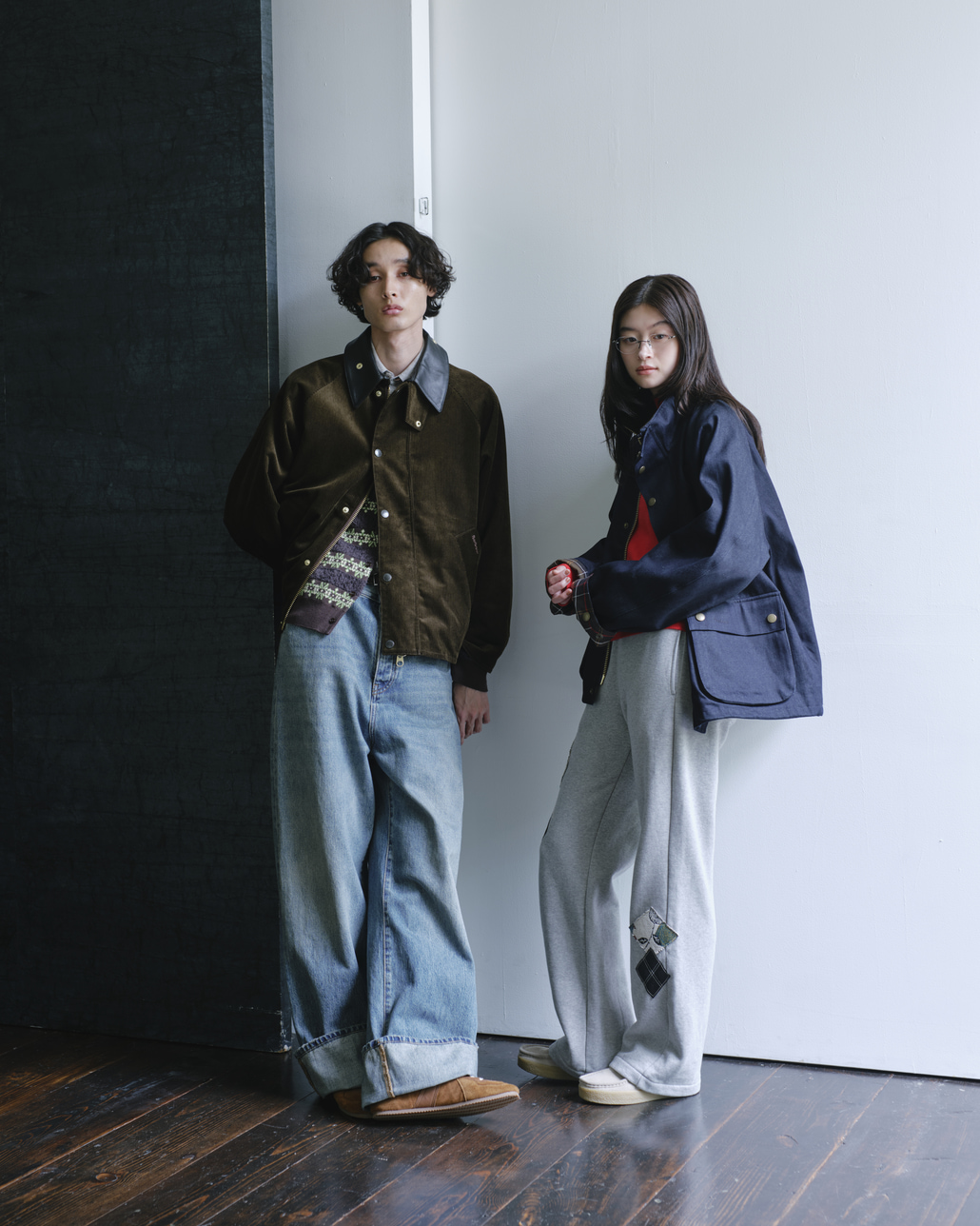 Barbour [バブアー] 別注 TRANSPORT/トランスポート コーデュロイジャケット [262MCAS247-JF]と別注 BEDALE スタンドカラー ビデイルショートジャケット [262MCAS248-JF]のコーディネートです。