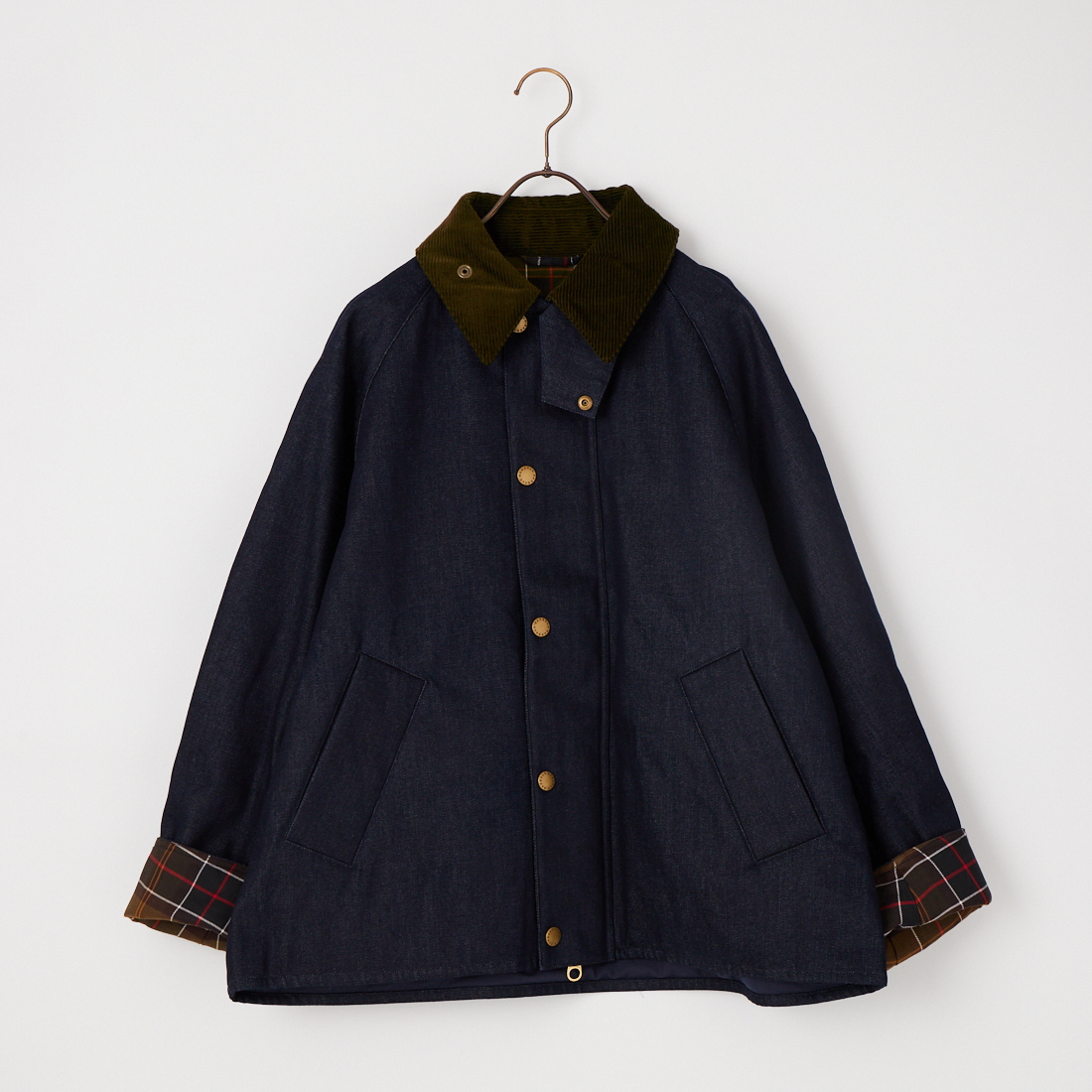 Barbour [バブアー] 別注 TRANSPORT 中綿入りトランスポートデニムジャケット [262MCAS246-JF]