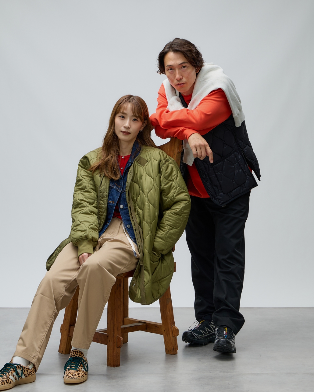 GRAMiCCi [グラミチ] 別注 T/C エブリデイパンツ [GMP6-F1025-JF]のコーディネート・イメージ写真です。