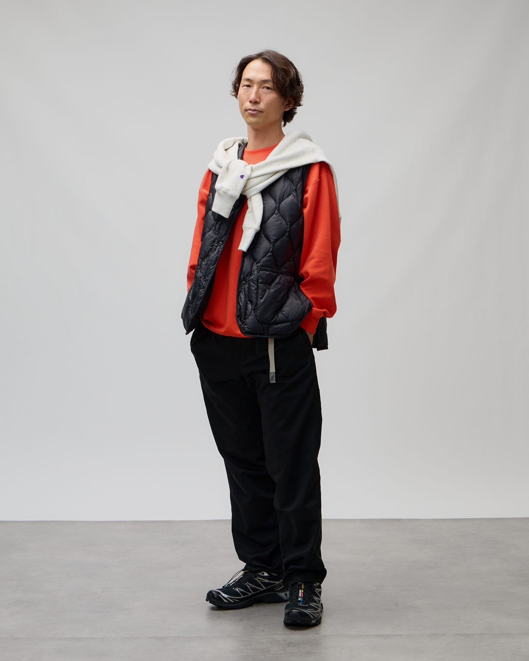 GRAMiCCi [グラミチ] 別注 T/C エブリデイパンツ [GMP6-F1025-JF]のコーディネート・イメージ写真です。