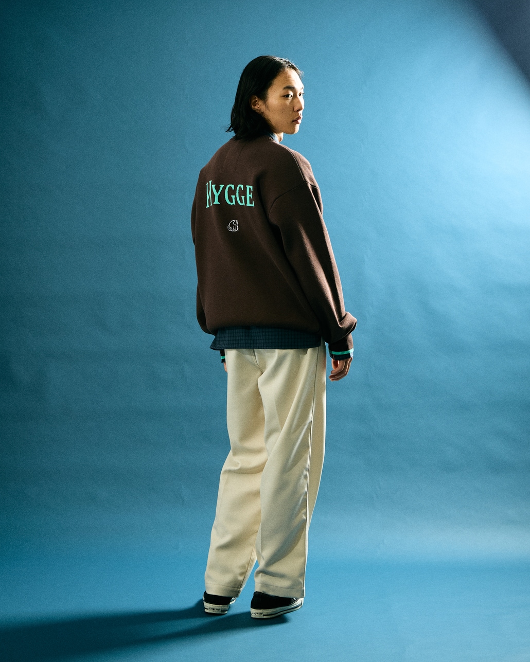 NORDISK [ノルディスク] 別注 HYGGE バックロゴジャガードニット [NU21802-JF]です。