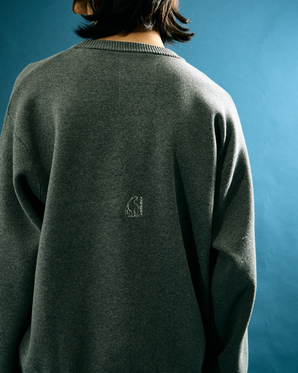 NORDISK [ノルディスク] 別注 HYGGE ジャガードロゴニット [NU21803-JF]です。