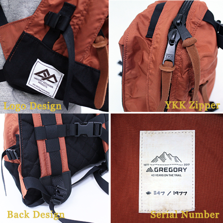 2月18日(土) GREGORY 40周年記念 DAY PACK 1977 発売。｜JEANS FACTORY ...