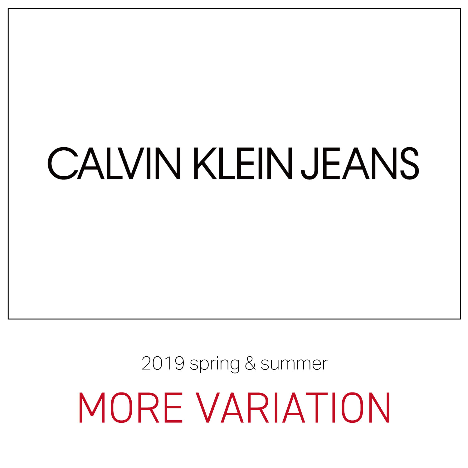 calvin klein jeans font