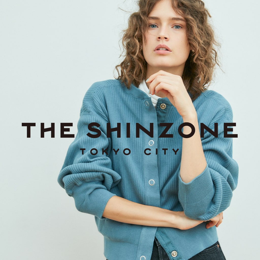 THE SHINZONE(ザ シンゾーン)2020春夏アイテムオンラインショップ掲載のお知らせのバナーです。