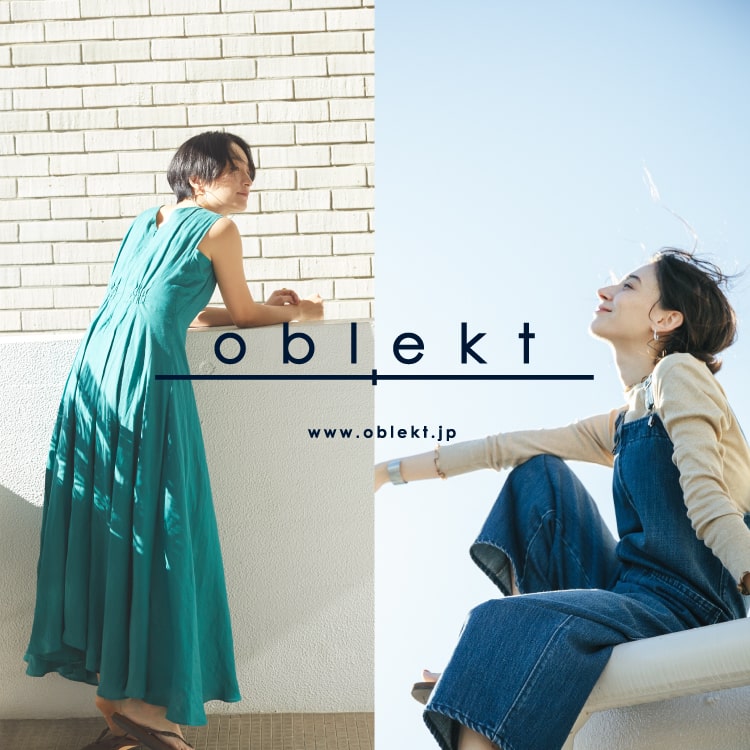 oblekt 高山都さん　コラボワンピース