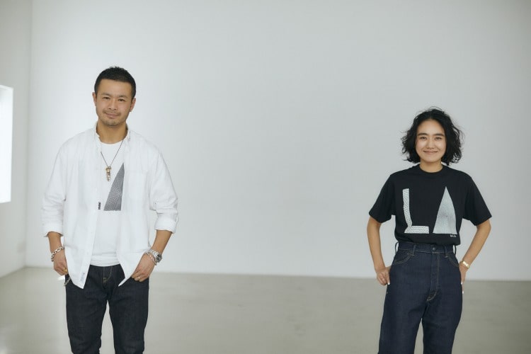 YANUK(ヤヌーク)×金子綾×藤原裕 トリプルコラボデニムの写真です。