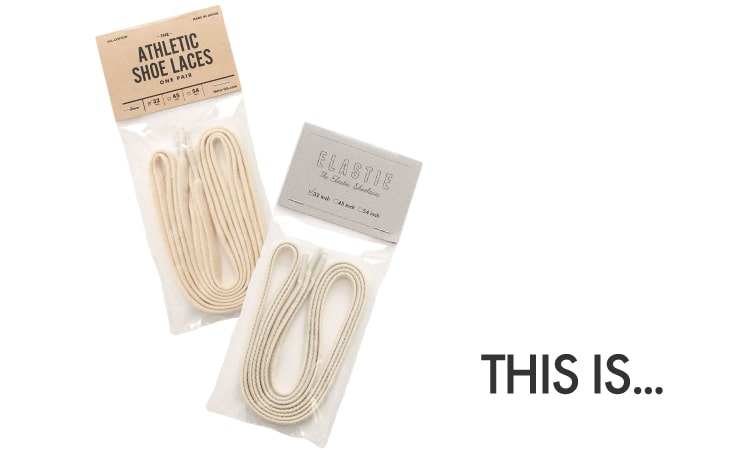 ディスイズの靴紐・シューレースです。