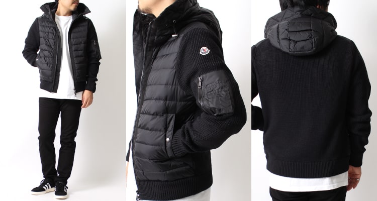 2020秋冬新作 MONCLER(モンクレール)のメンズ パッド入りセーター CARDIGAN TRICOTです。