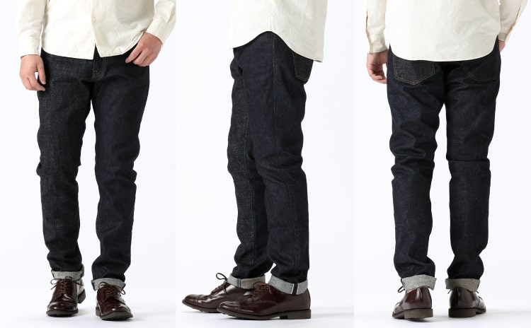 JAPAN BLUE JEANS(ジャパンブルージーンズ)10周年記念限定ジーンズのCIRCLE(サークル)のTapered(テーパード)です。