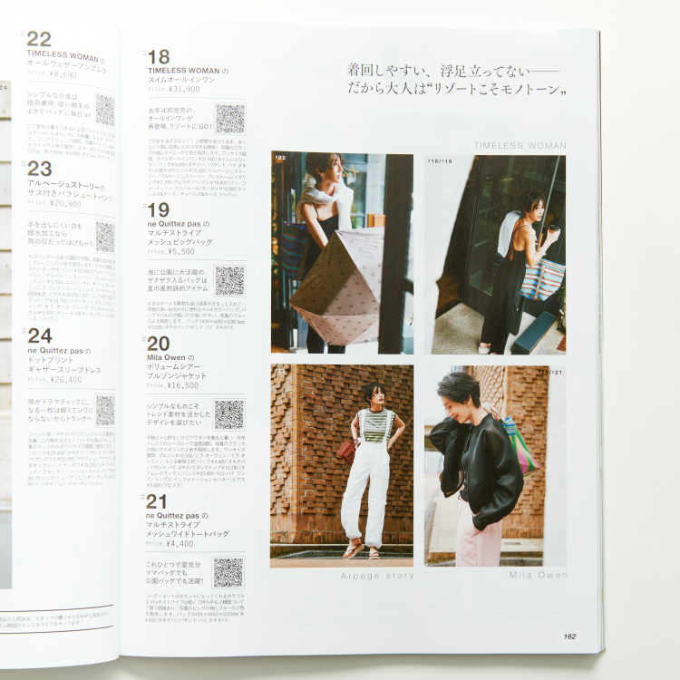 2024年5月7日発売の雑誌VERY[ヴェリィ]に掲載されたアイテムをご紹介します。