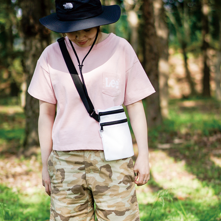 サコッシュ,バッグ,パロットキャンバス,アウトドアバッグ,バッグインバッグ,ジーンズファクトリー