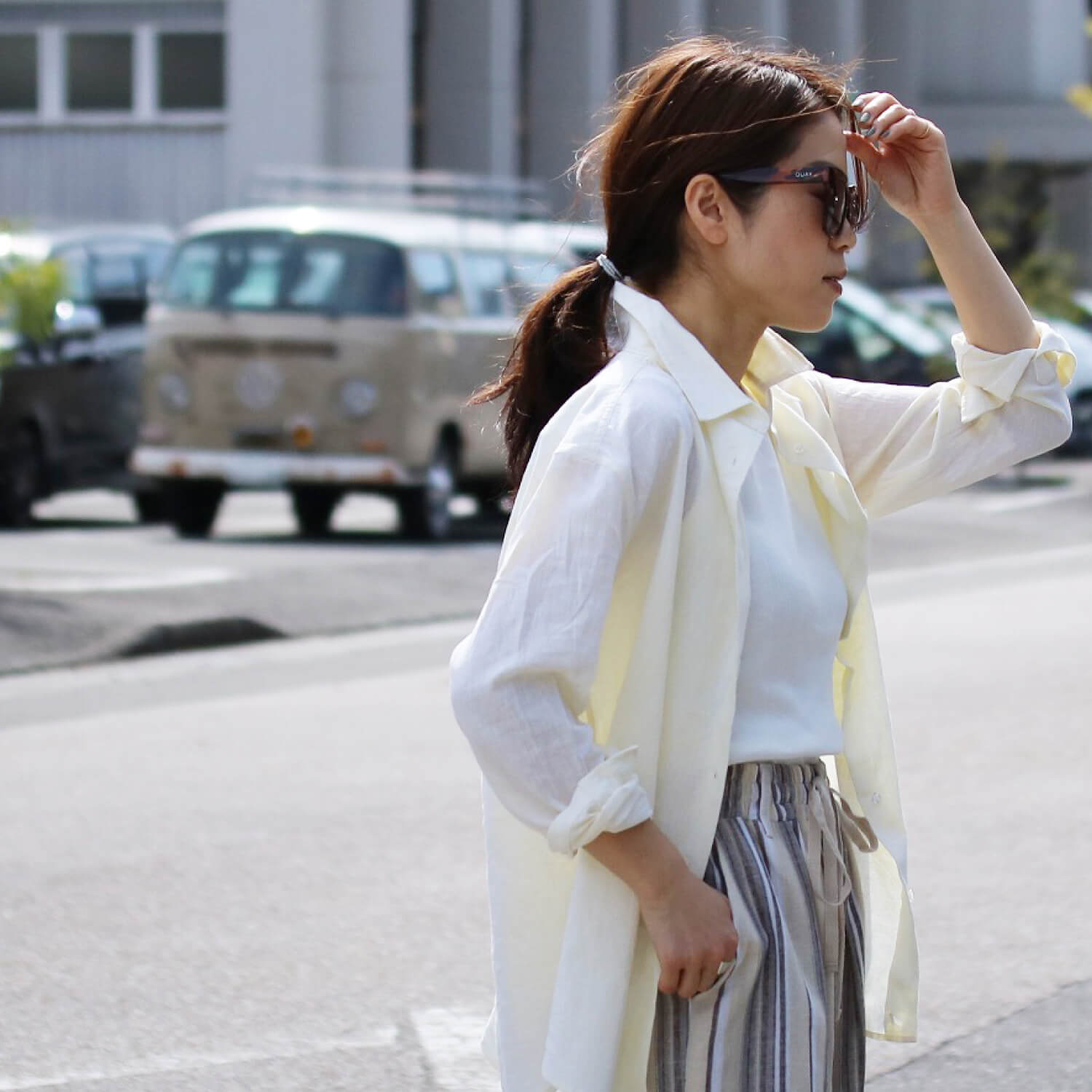 2017春夏,紫外線対策,UV対策,サングラス,帽子,ハット,リネンシャツ,おすすめ