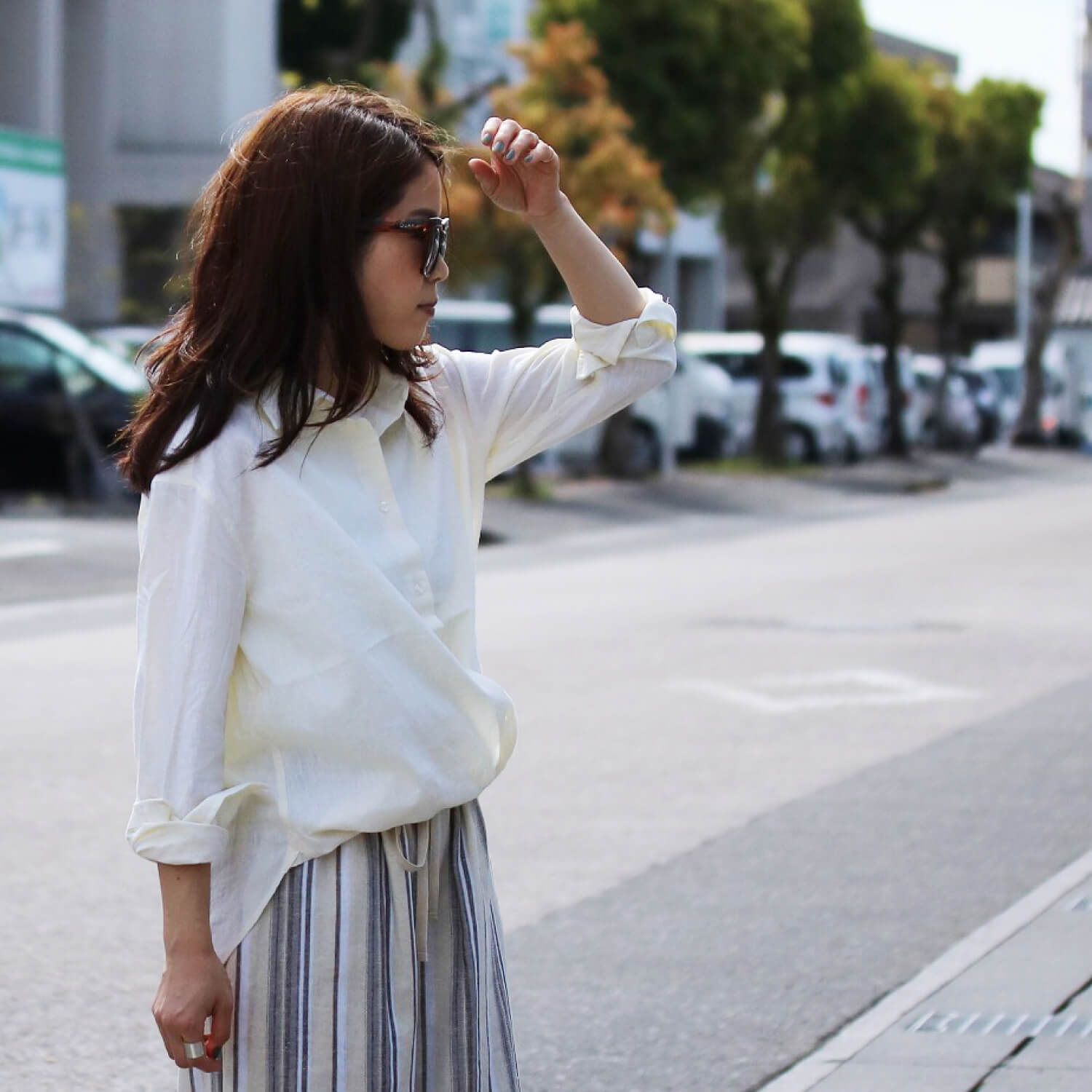 2017春夏,紫外線対策,UV対策,サングラス,帽子,ハット,リネンシャツ,おすすめ