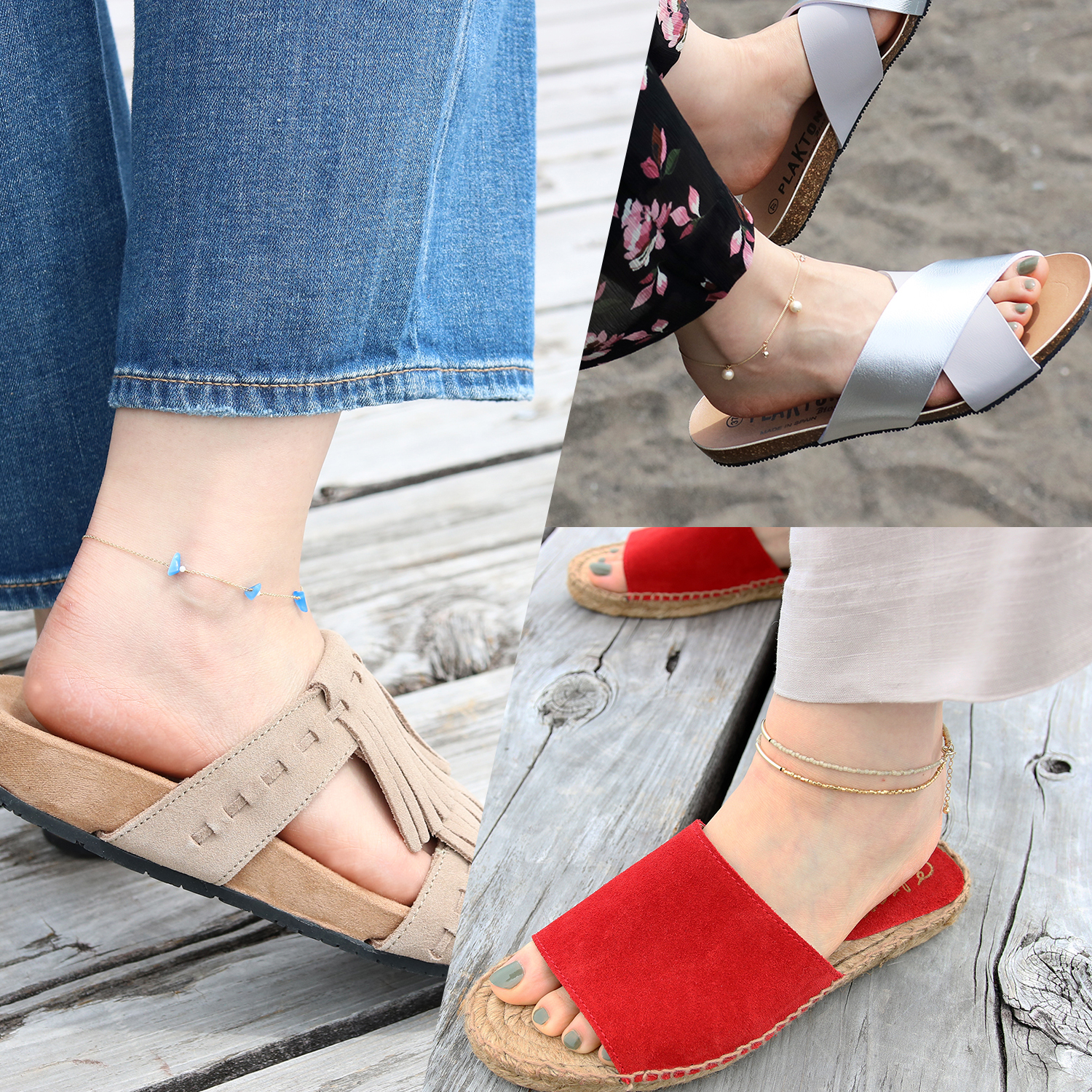 2017春夏,サンダル,SANDAL,ウェッジソール,PLAKTON,プラクトン,GAIMO,ガイモ,CALZANOR,カルザノール,MINNETONKA,ミネトンカ,アンクレット,