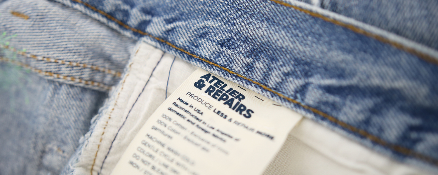 FOCUS】1点ものデニム「ATELIER ＆ REPAIRS」｜JEANS FACTORY