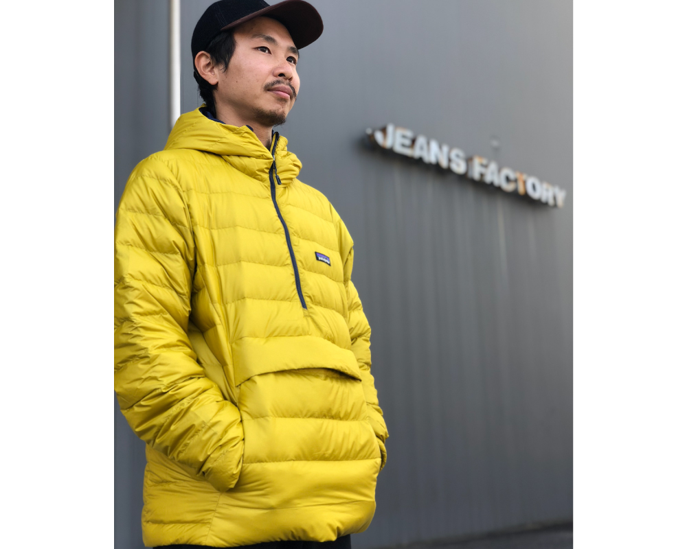 【のダメージ】 patagonia パタゴニア ダウンセーターXS日本サイズM程 チャコール もとても