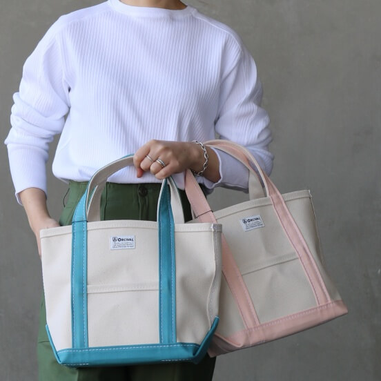 ORCIVAL 春色キャンバストート｜JEANS FACTORY（ジーンズファクトリー