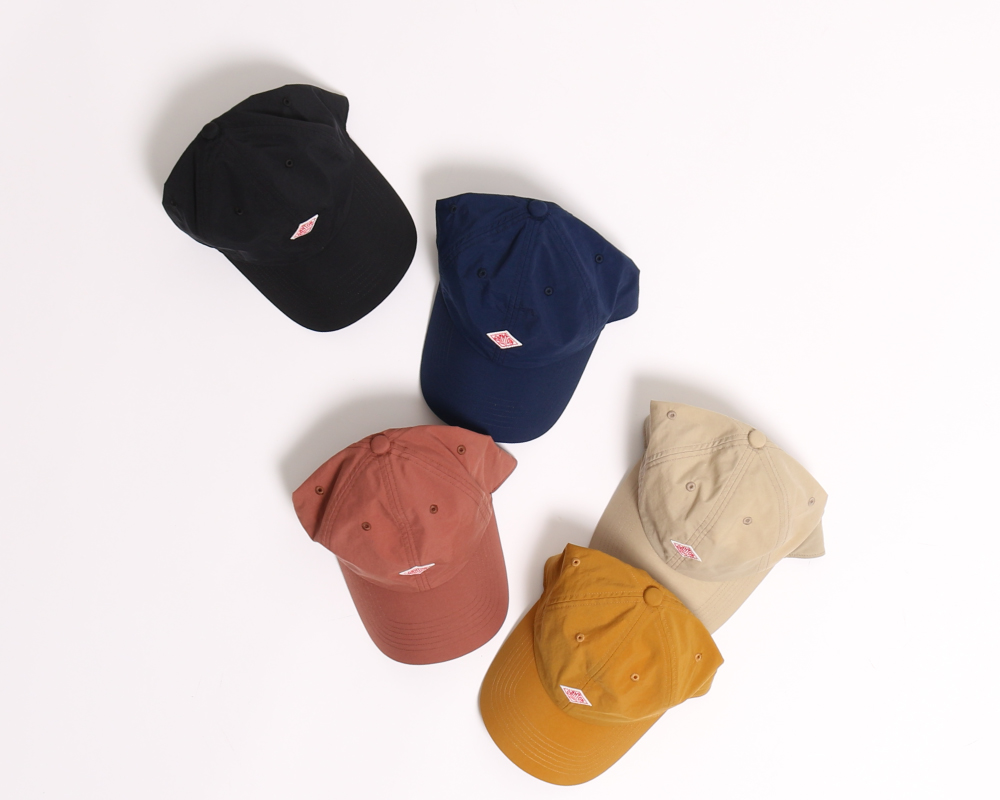ダントンのキャップのカラーはこちらです。