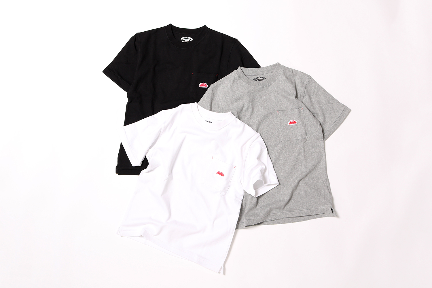 ラウンドハウスの別注半袖Tシャツです。