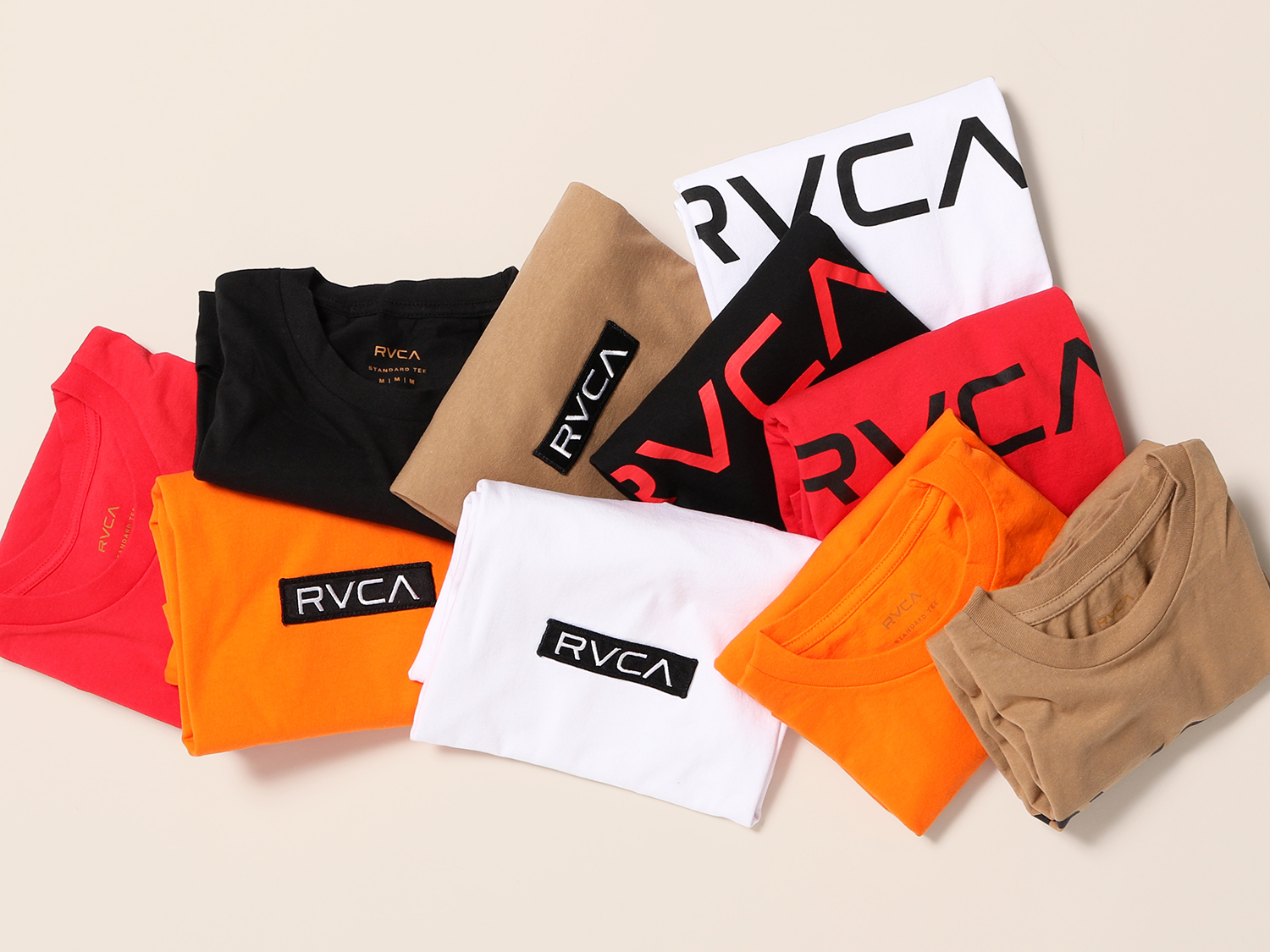 ルーカのボックスロゴTシャツとビッグロゴTシャツです。