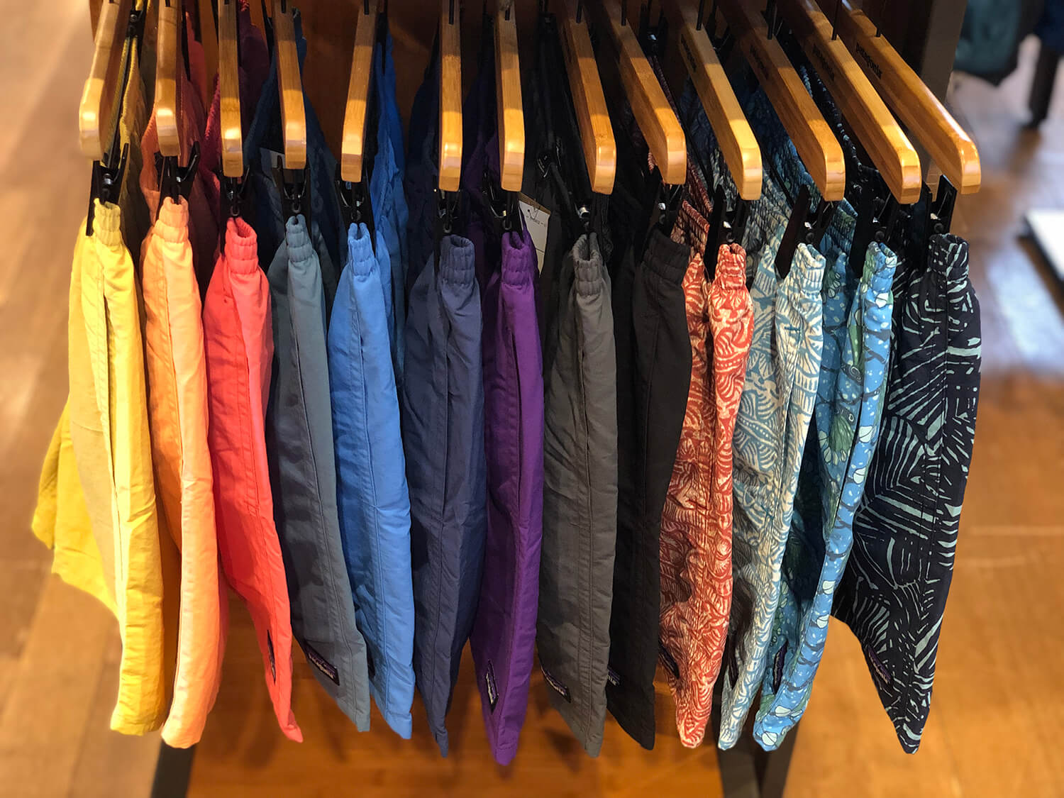 パタゴニアのバギーズショーツです。