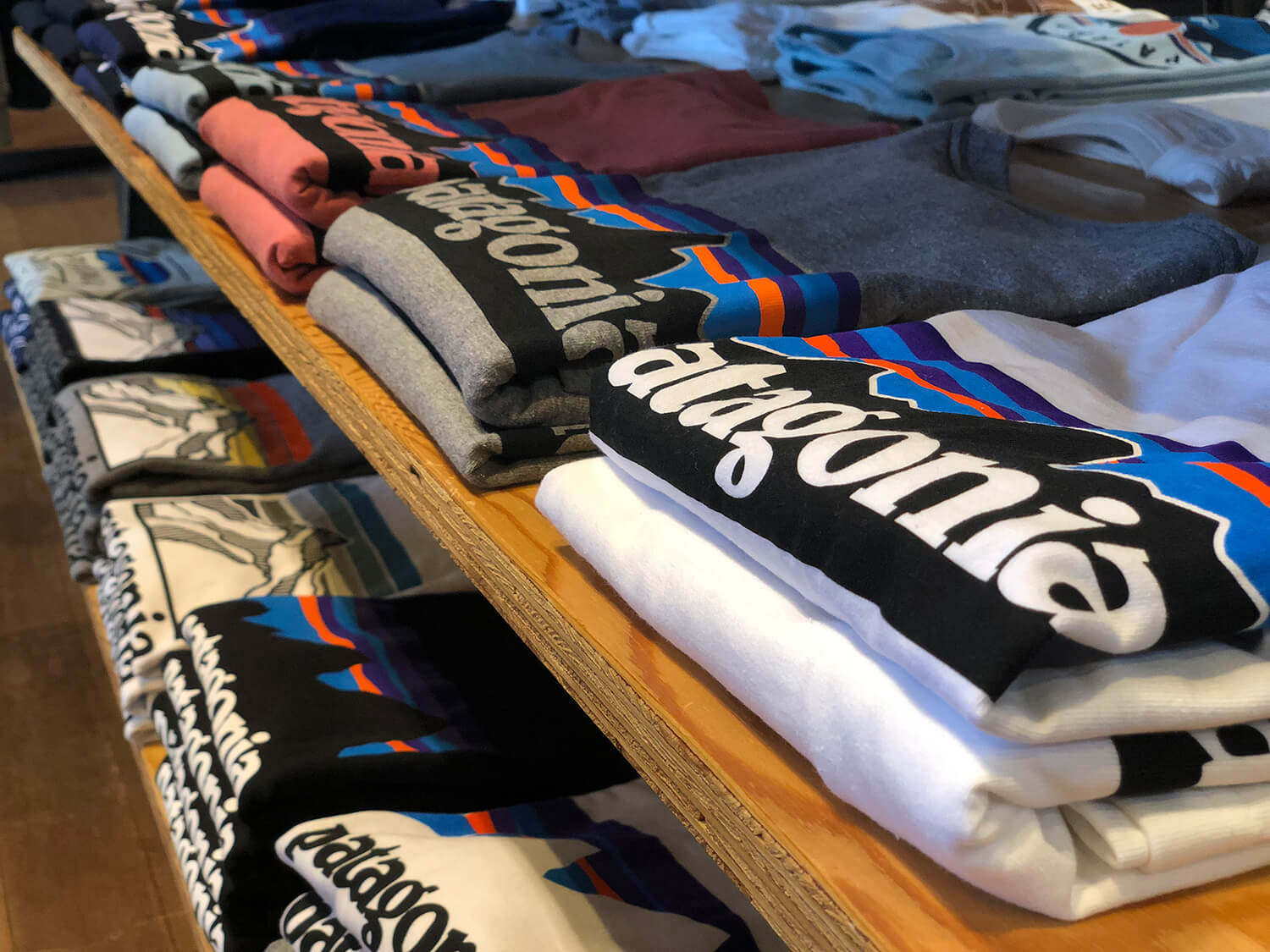 パタゴニアのロゴTシャツです。