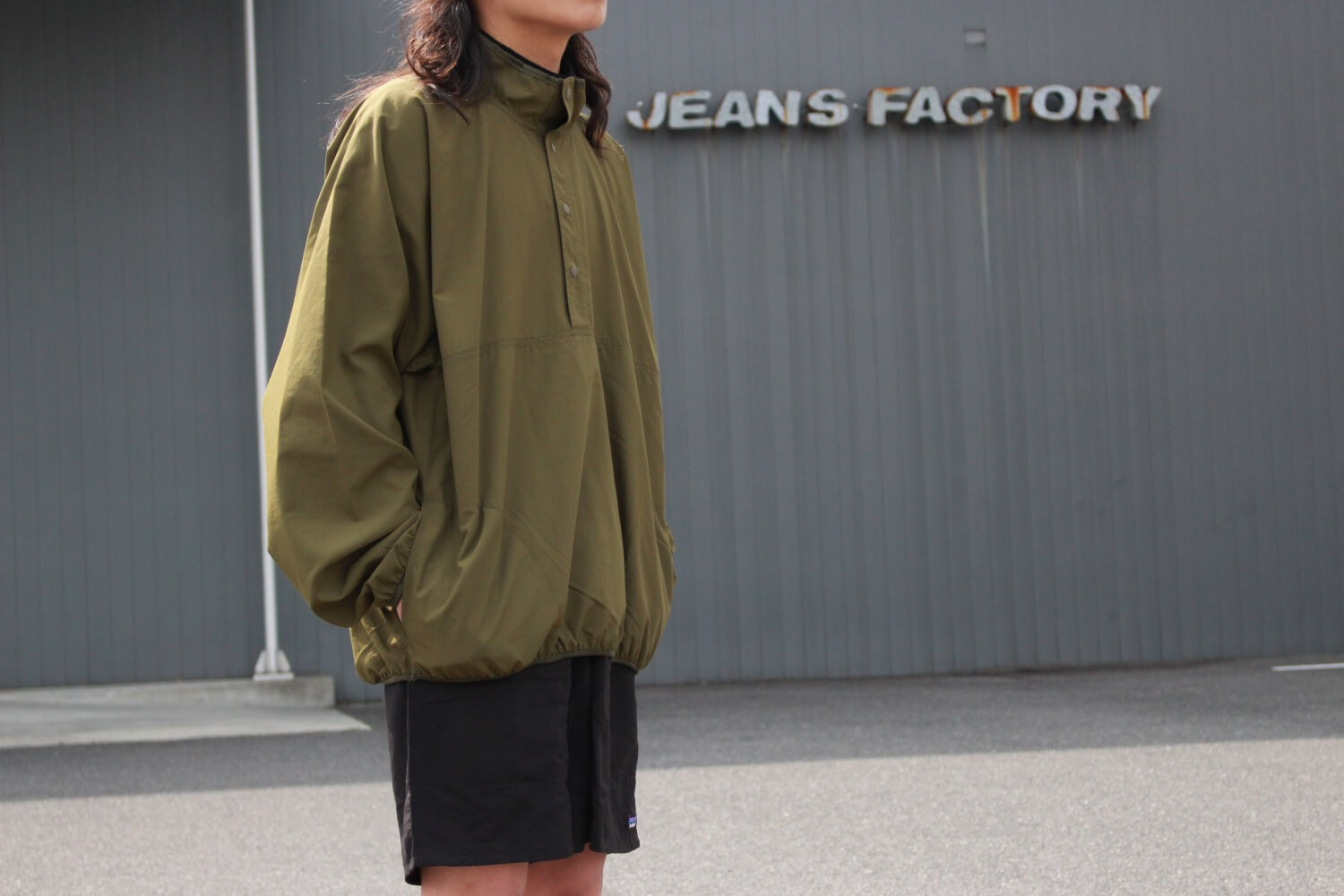 パタゴニアのバギーズロング58034のブラックの写真です。